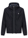 Fendi Blue Polyester Shell Jacket