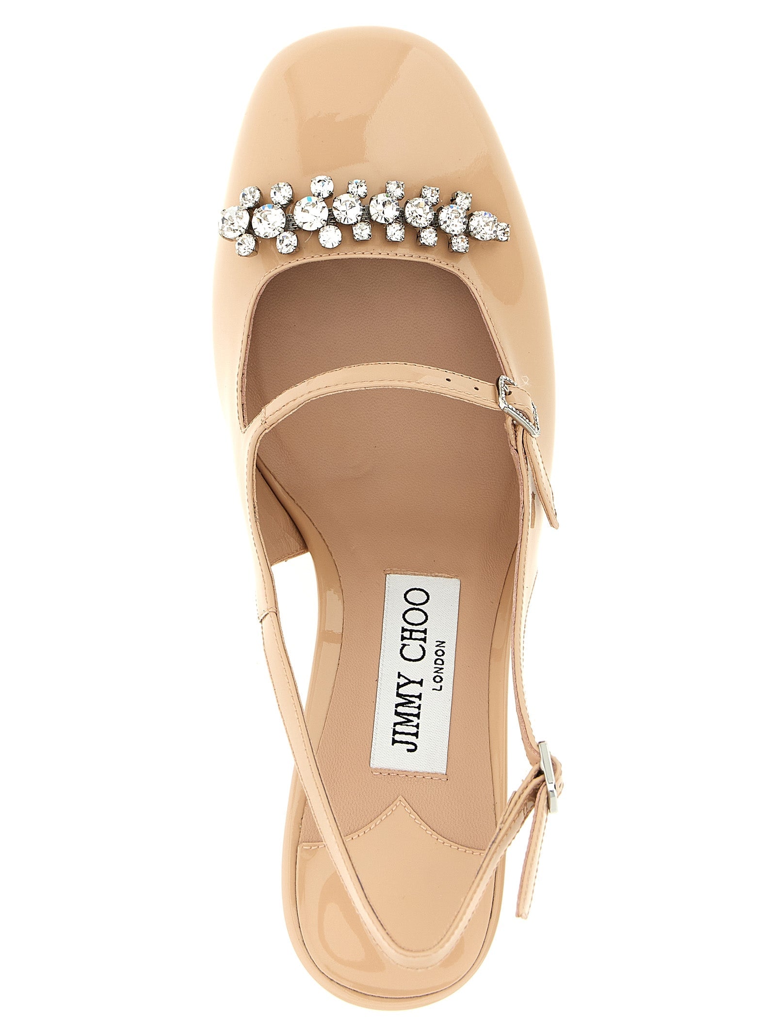 Jimmy Choo Multicolor Leather Mid Heel Pumps