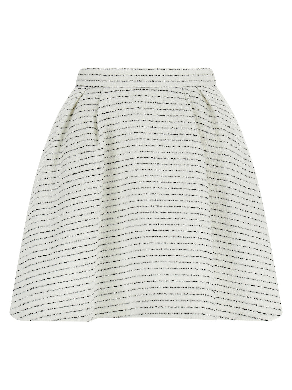 Alessandra Rich White Polyamide Long Skirt
