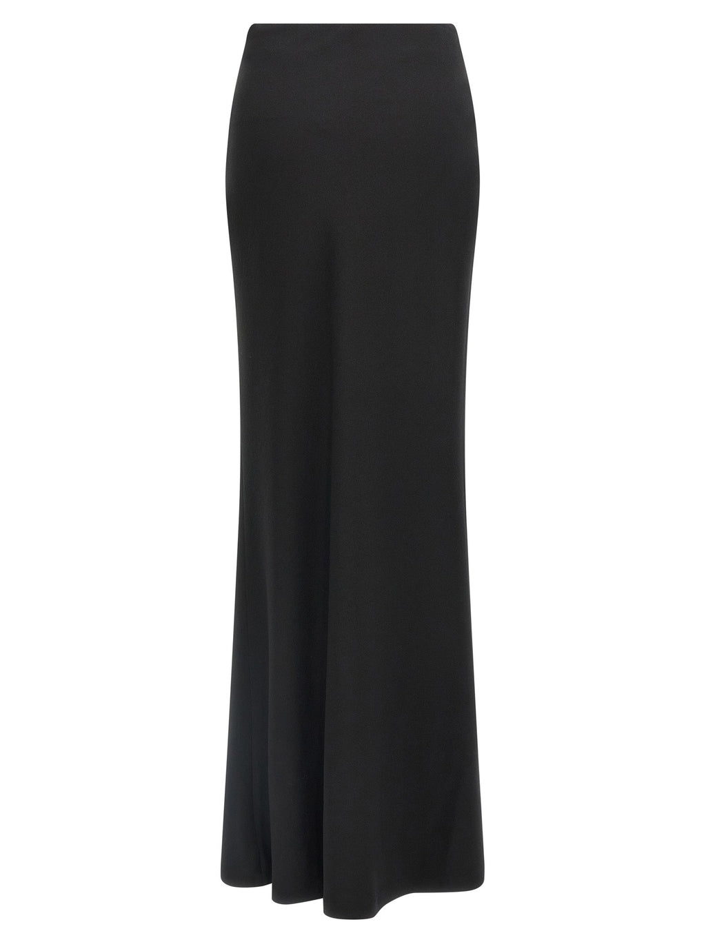 Alessandra Rich Black Virgin Wool Mini Skirt