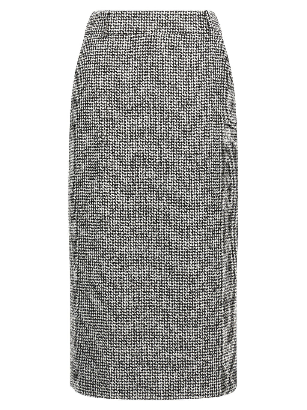 Ermanno Scervino Bicolor Wool Midi Skirt