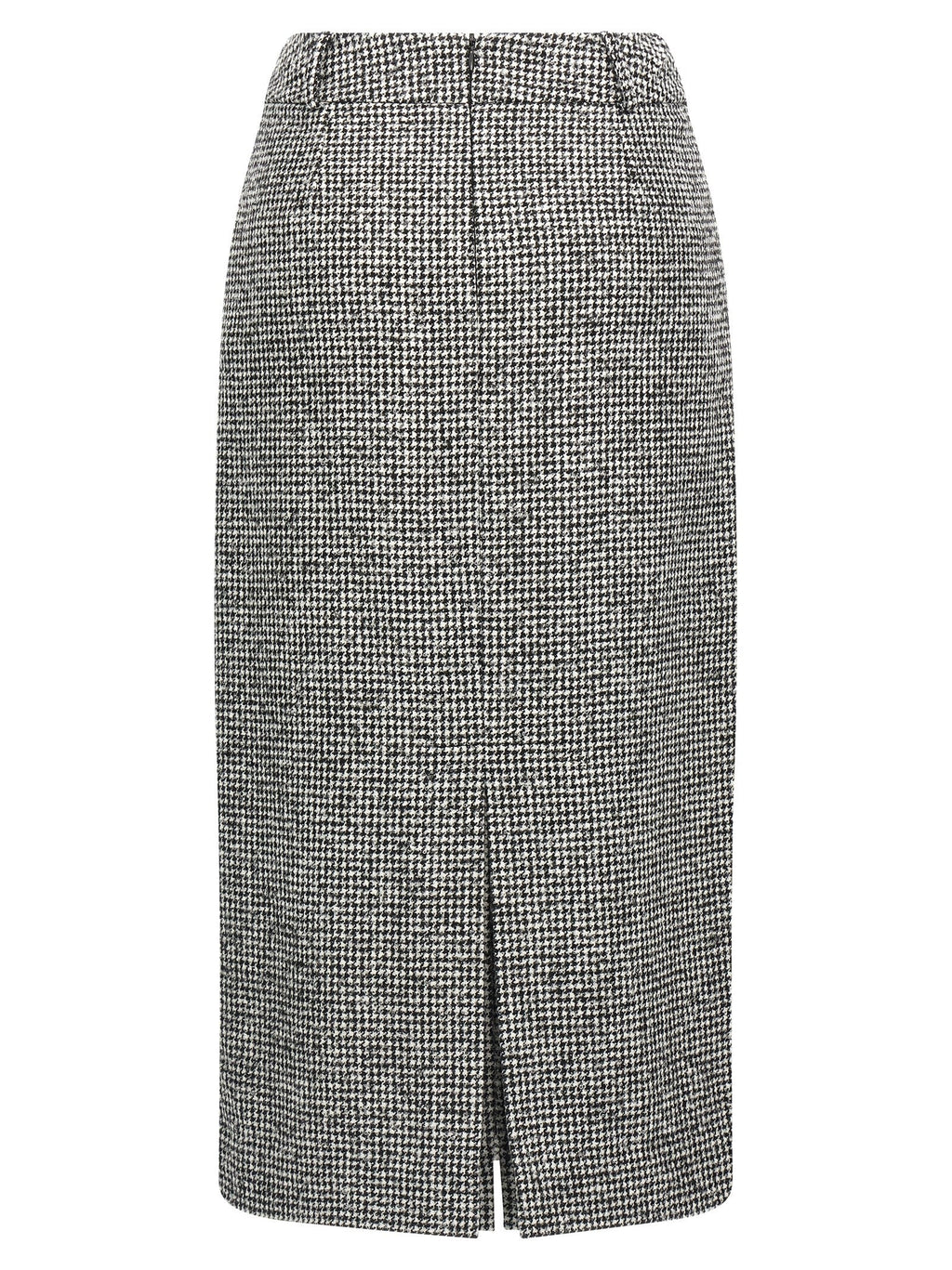 Ermanno Scervino Bicolor Wool Midi Skirt