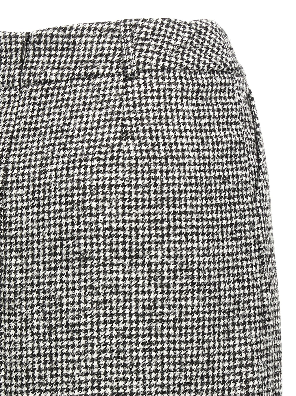 Ermanno Scervino Bicolor Wool Midi Skirt