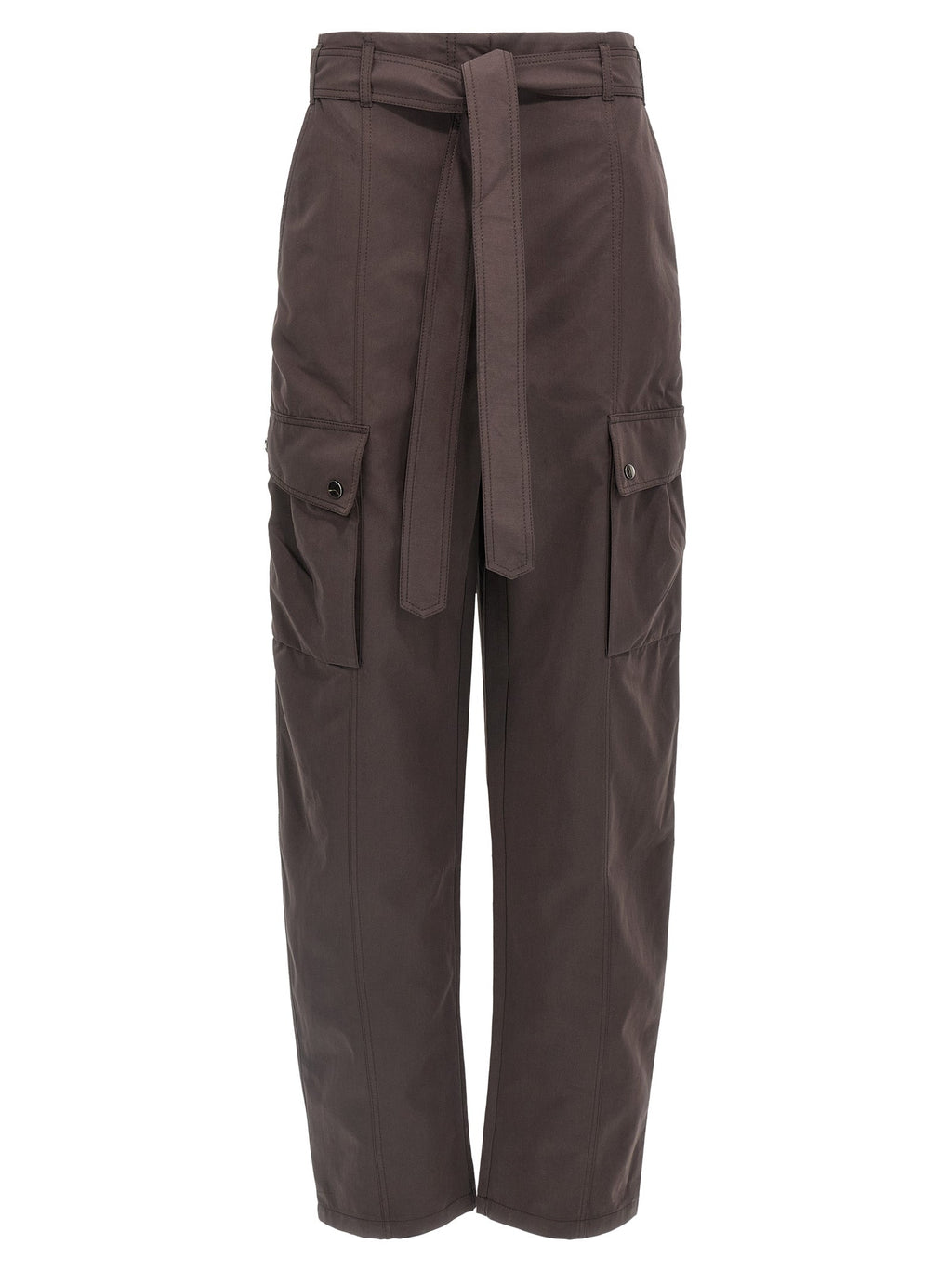 The Andamane Brown Polyester Cargo Pants