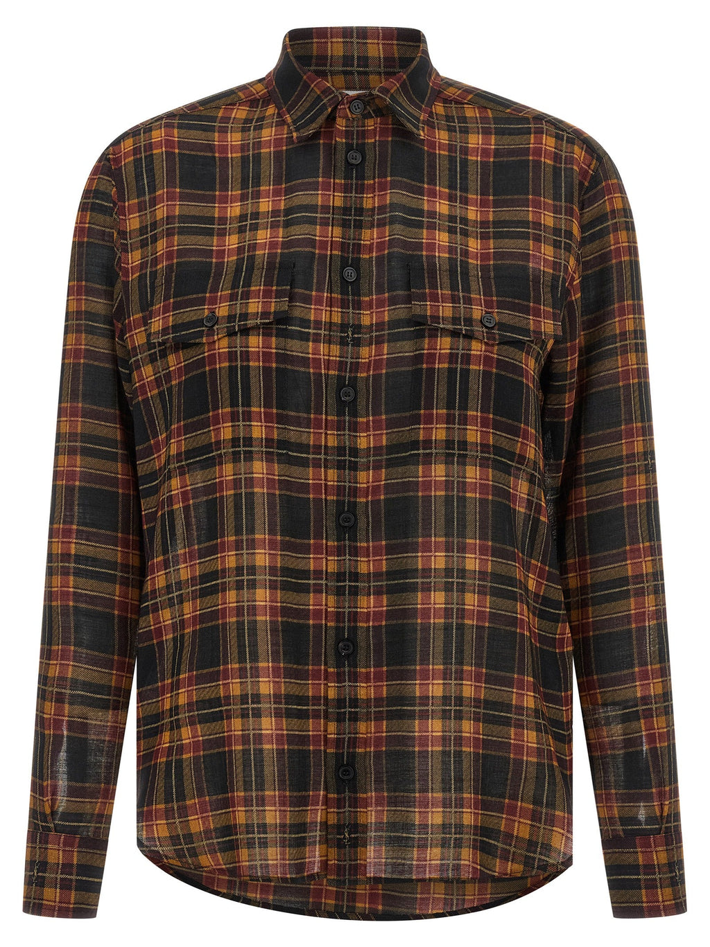 Saint Laurent Multicolor Wool Blouse