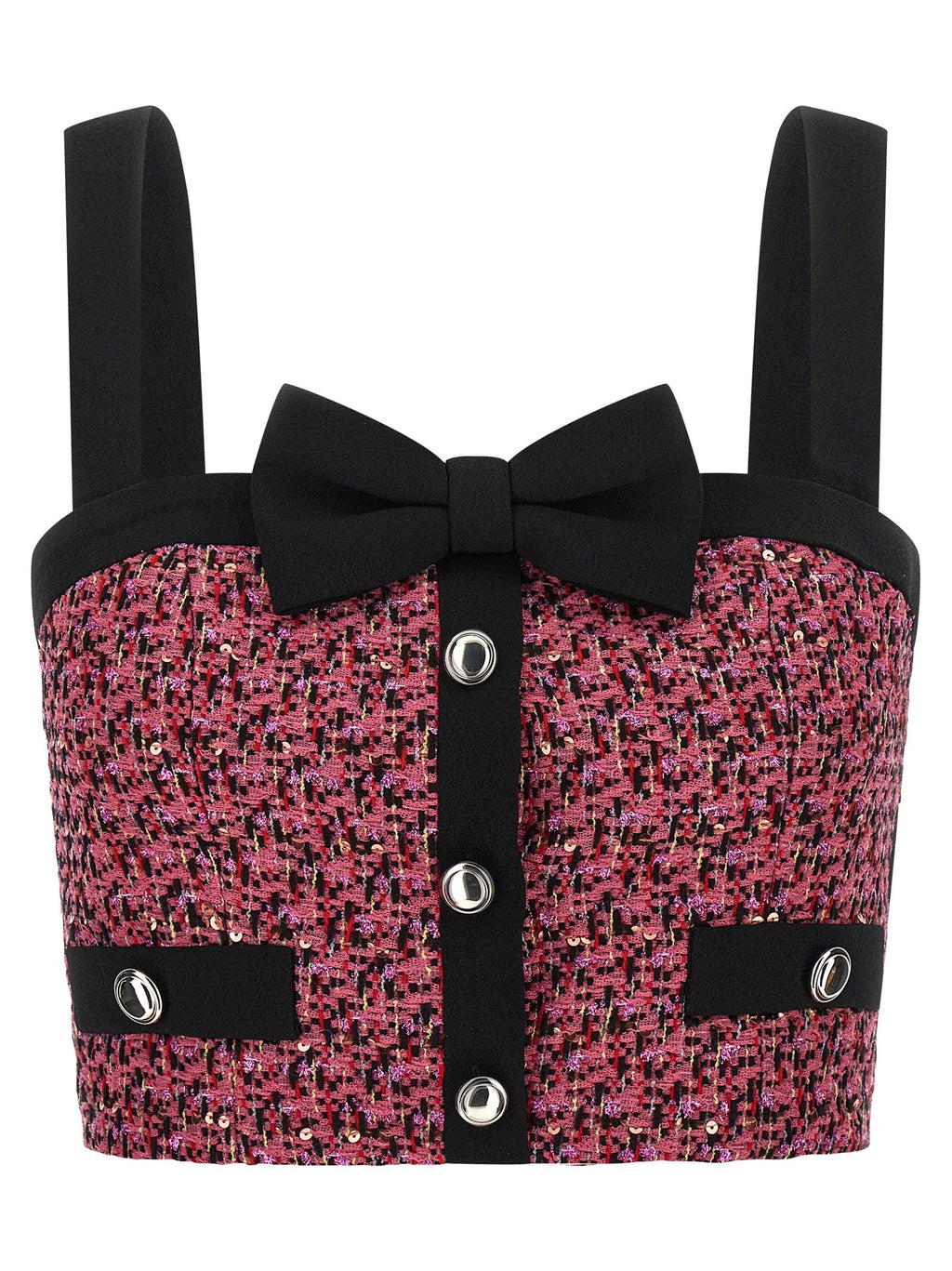 Alessandra Rich Multicolor Polyamide Tank Tops