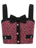 Alessandra Rich Multicolor Polyamide Tank Tops