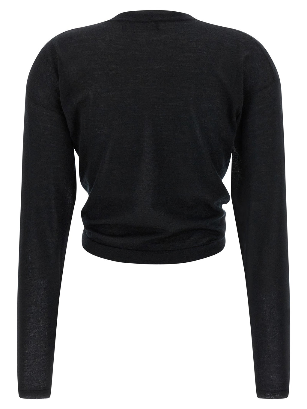 Dolce & Gabbana Black Cashmere Cardigan