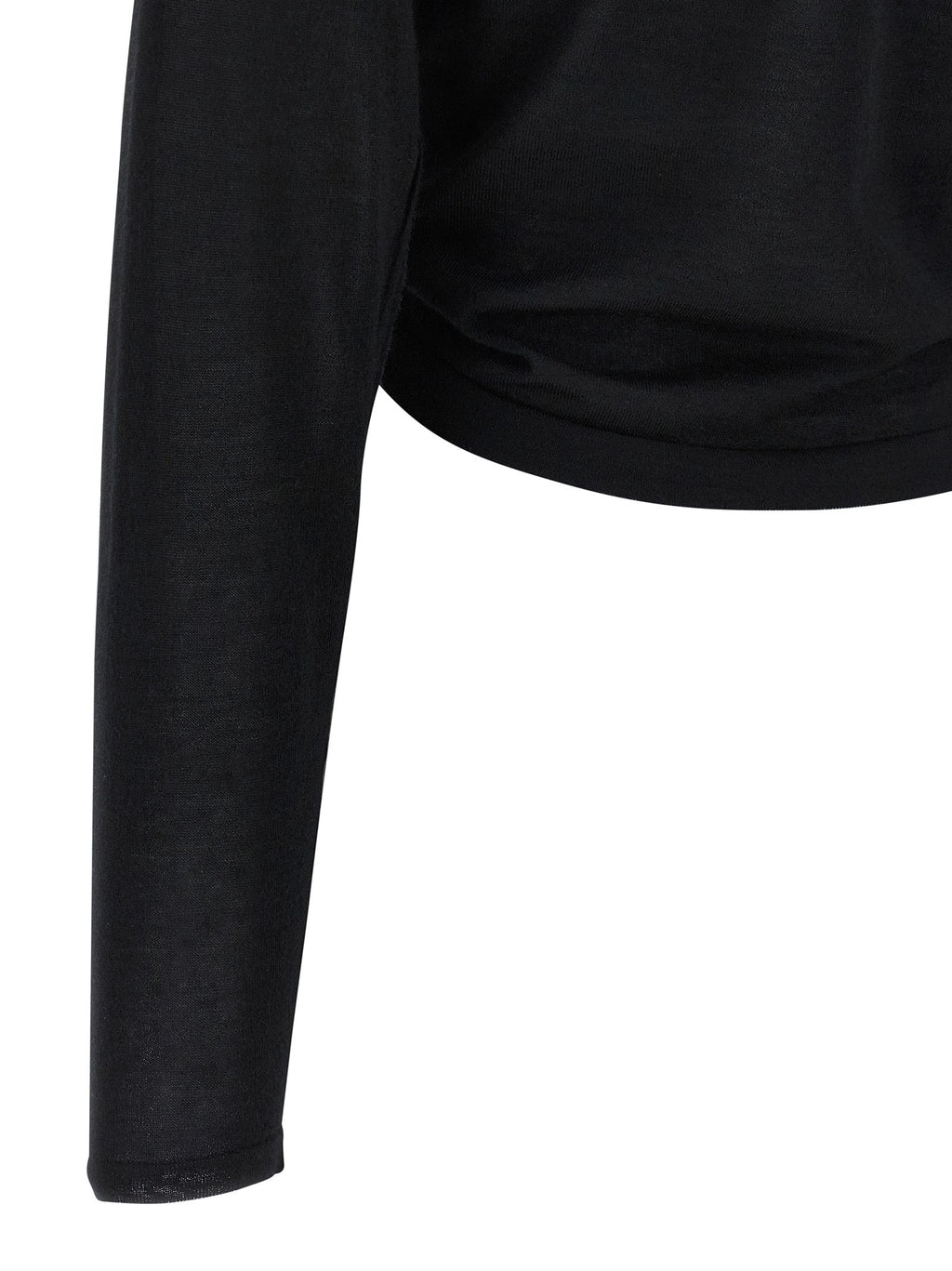 Dolce & Gabbana Black Cashmere Cardigan