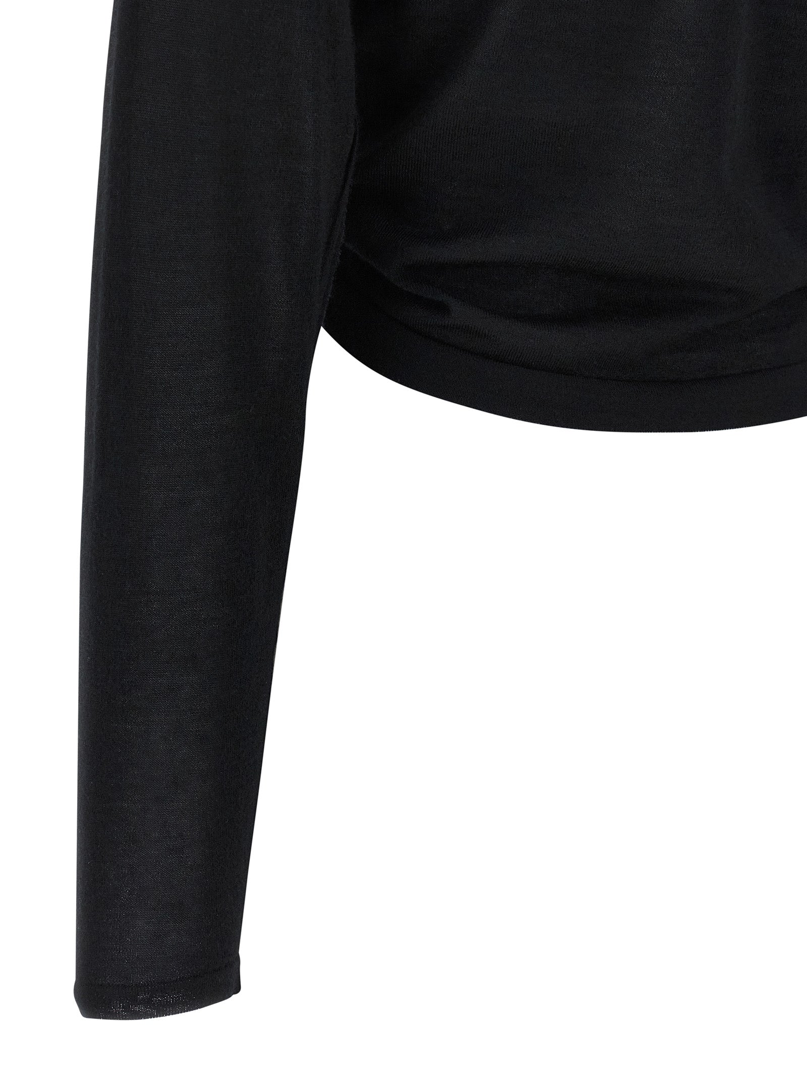 Dolce & Gabbana Black Cashmere Cardigan