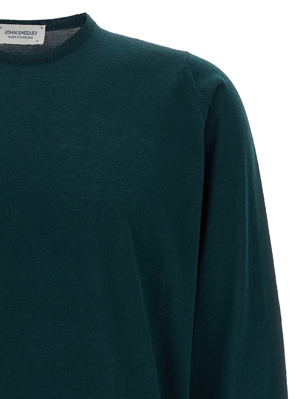 JOHN SMEDLEY Bicolor Merino Wool Cardigan