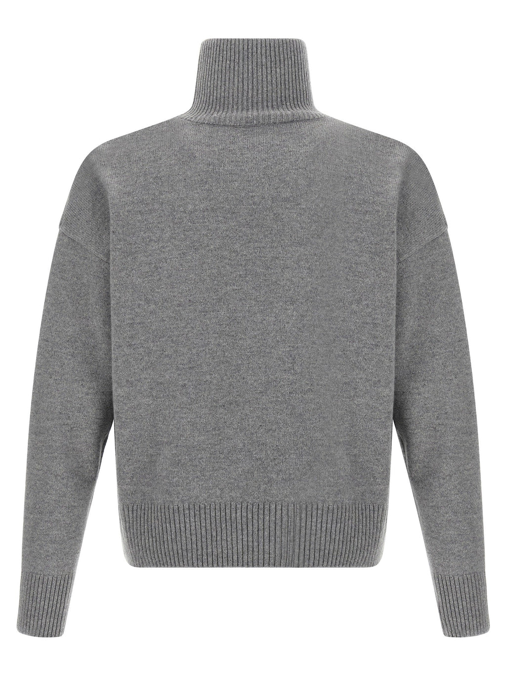 Ami Paris Gray Wool Cardigan