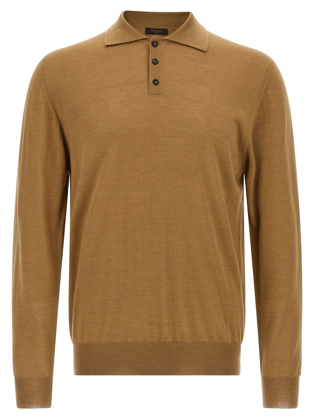 ZANONE Beige Cashmere Polo Shirt