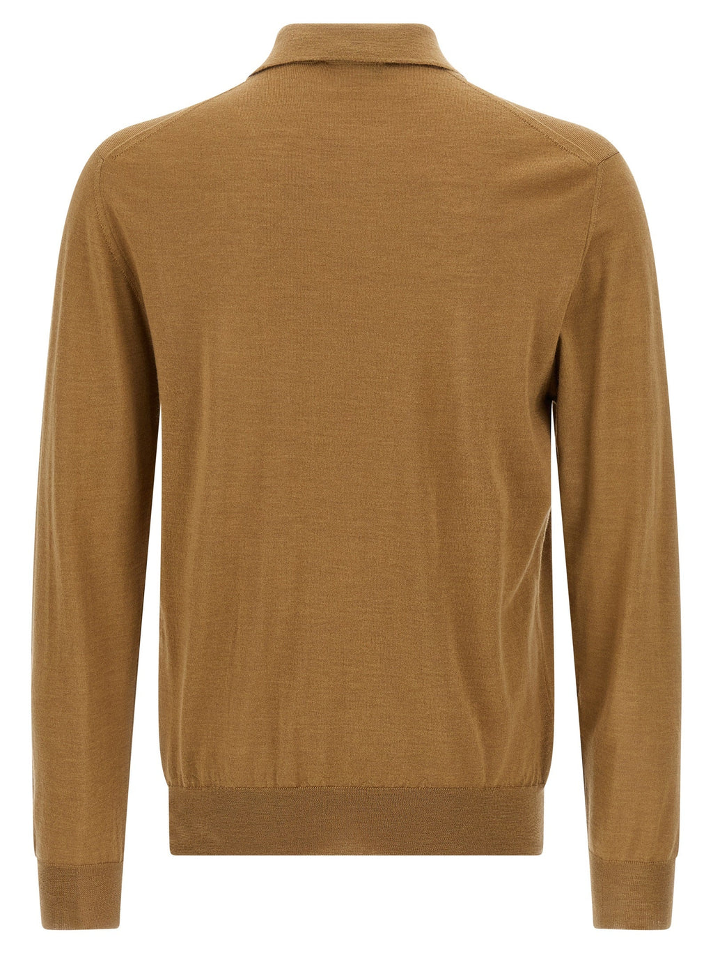 ZANONE Beige Cashmere Polo Shirt