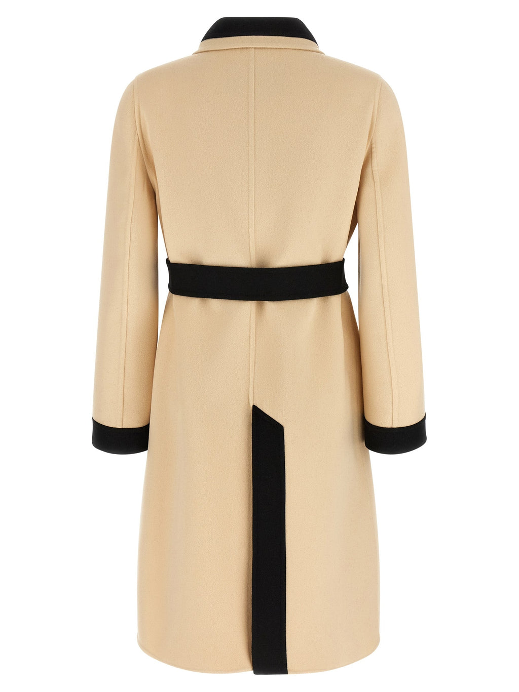 Valentino Garavani Beige Virgin Wool Coat