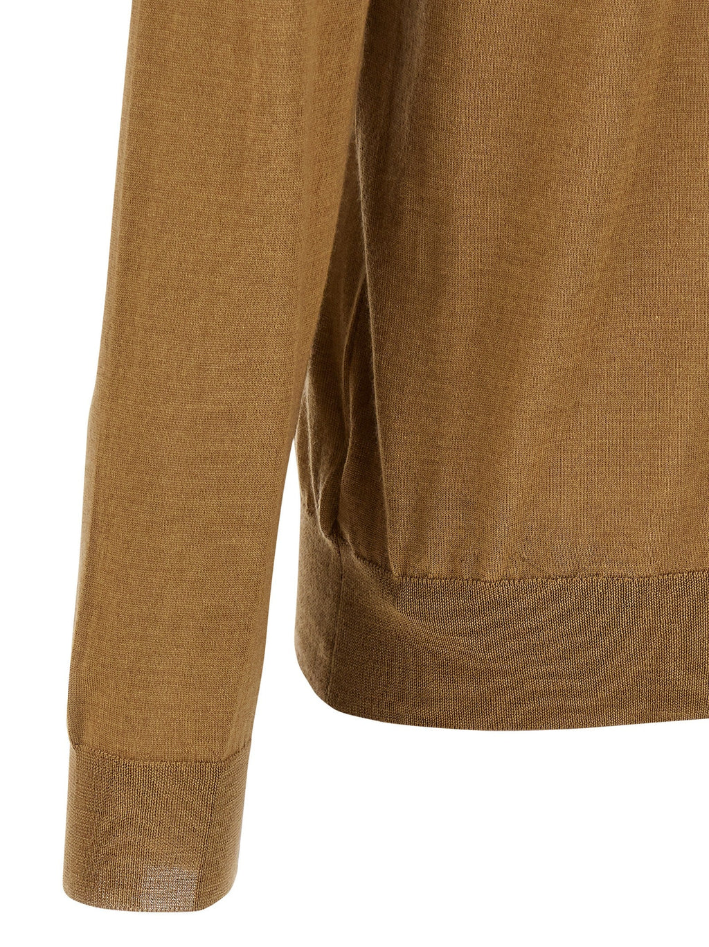 ZANONE Beige Cashmere Polo Shirt