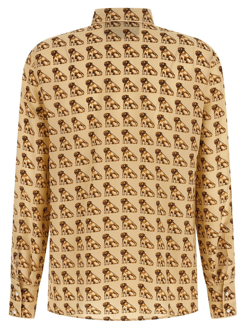 Valentino Garavani Beige Silk Blouse