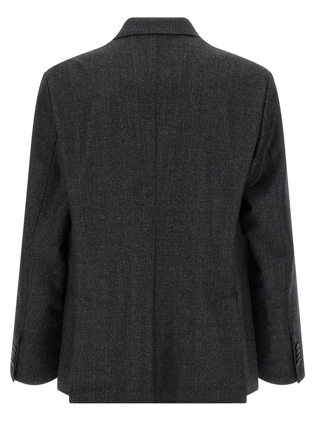 BARENA Gray Virgin Wool Blazer