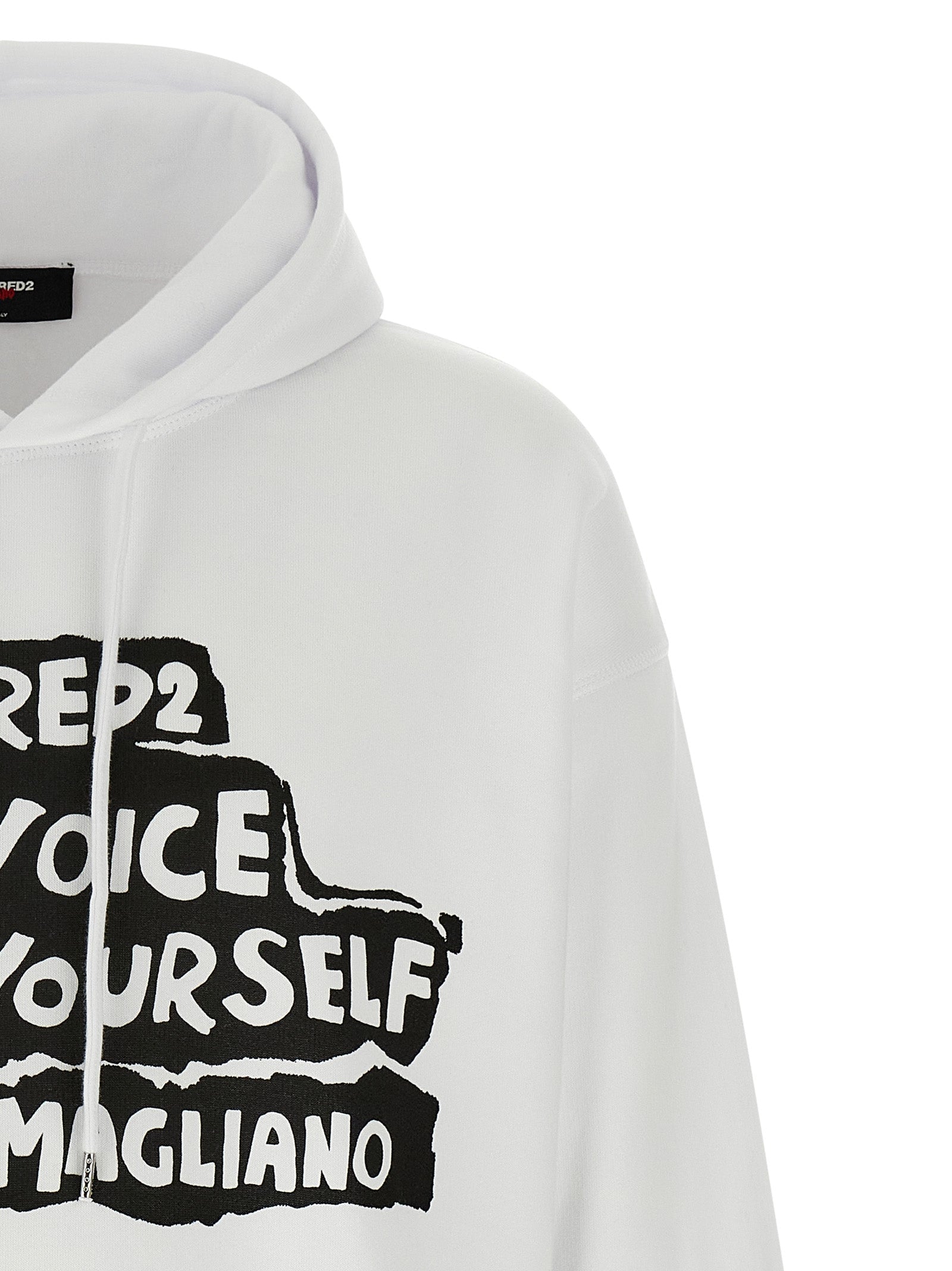 Dsquared² Bicolor Cotton Sweatshirt