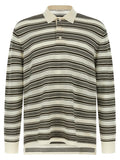 WALES BONNER Multicolor Wool Polo Shirt