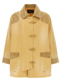 WALES BONNER Beige Cotton Coat