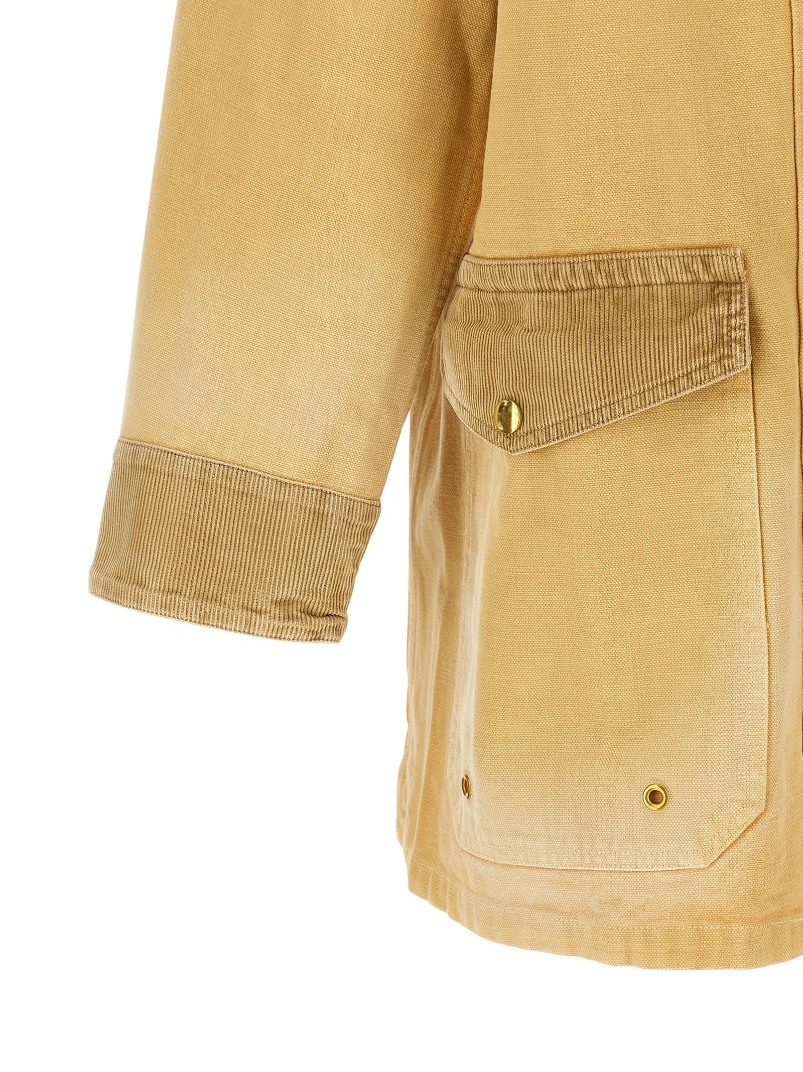 WALES BONNER Beige Cotton Coat