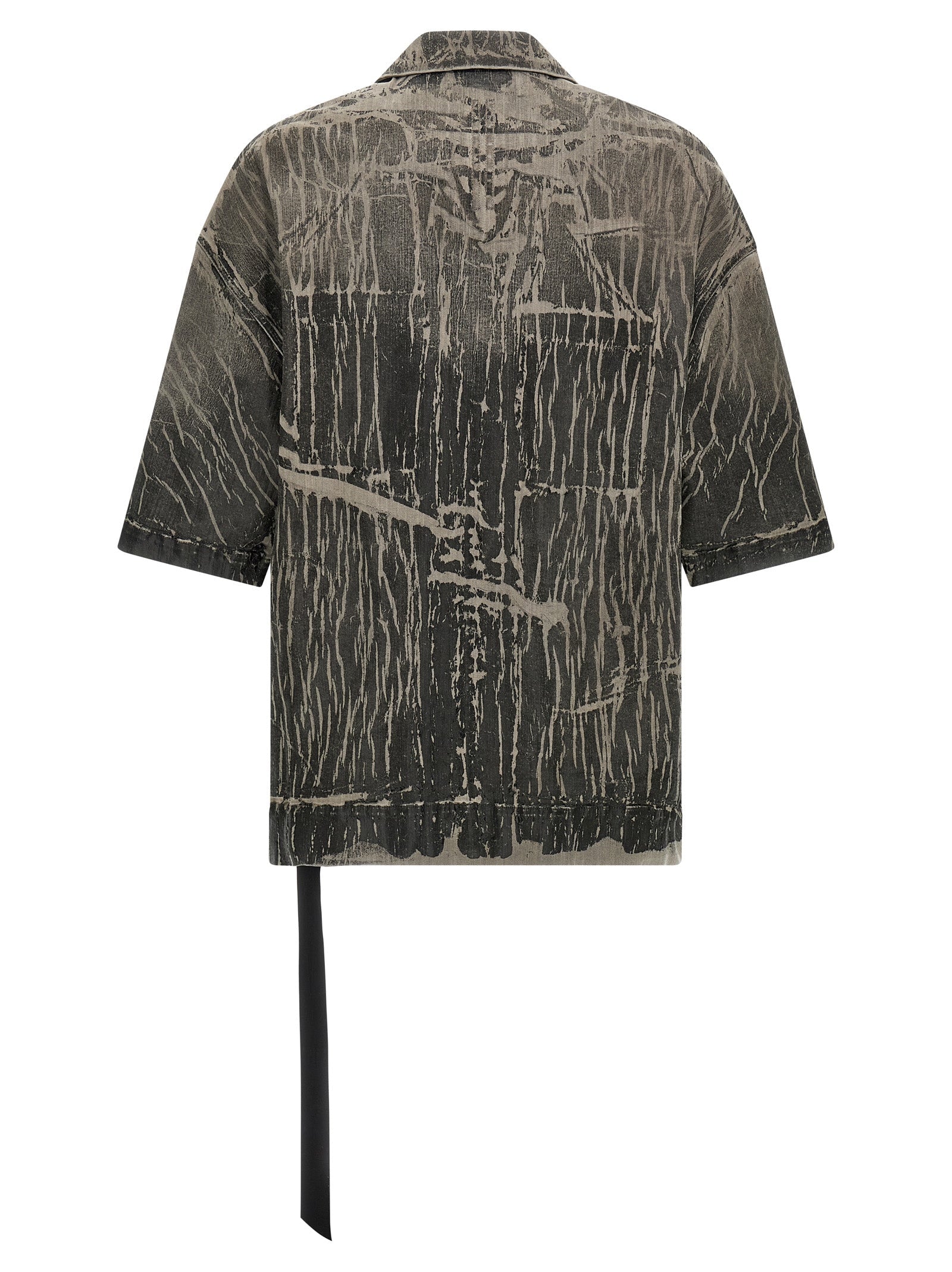 DRKSHDW Gray Cotton Blouse