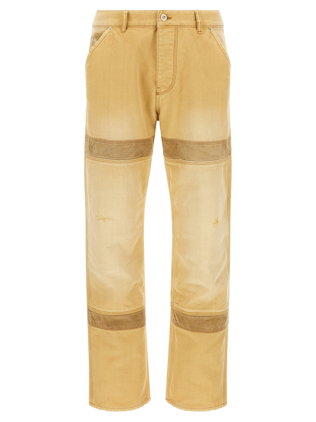 WALES BONNER Beige Cotton Casual Pants