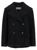 Dries Van Noten Black Wool Coat