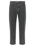 Department 5 Gray Cotton Cropped Jeans