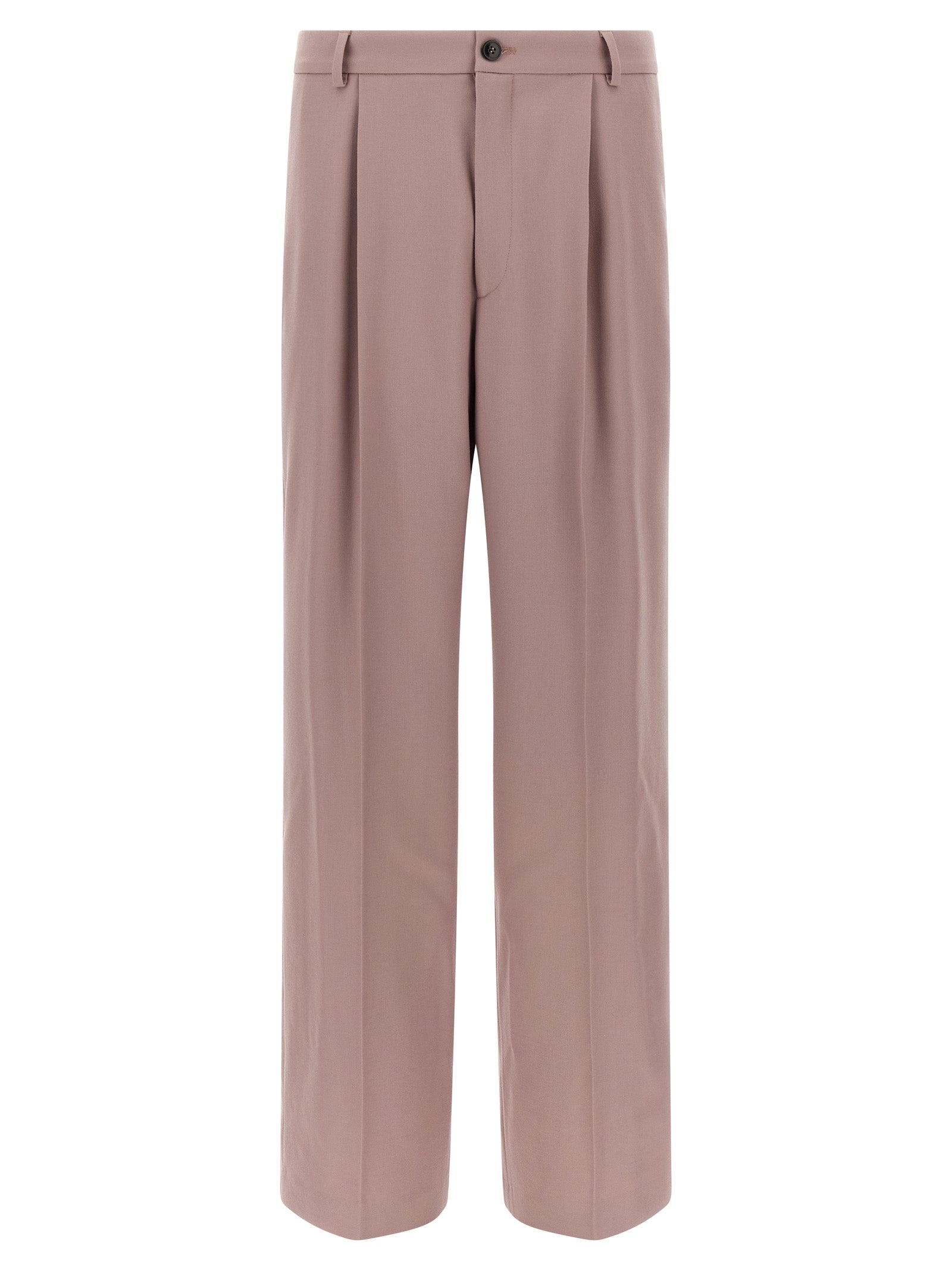 Dries Van Noten Multicolor Wool Dress Pants