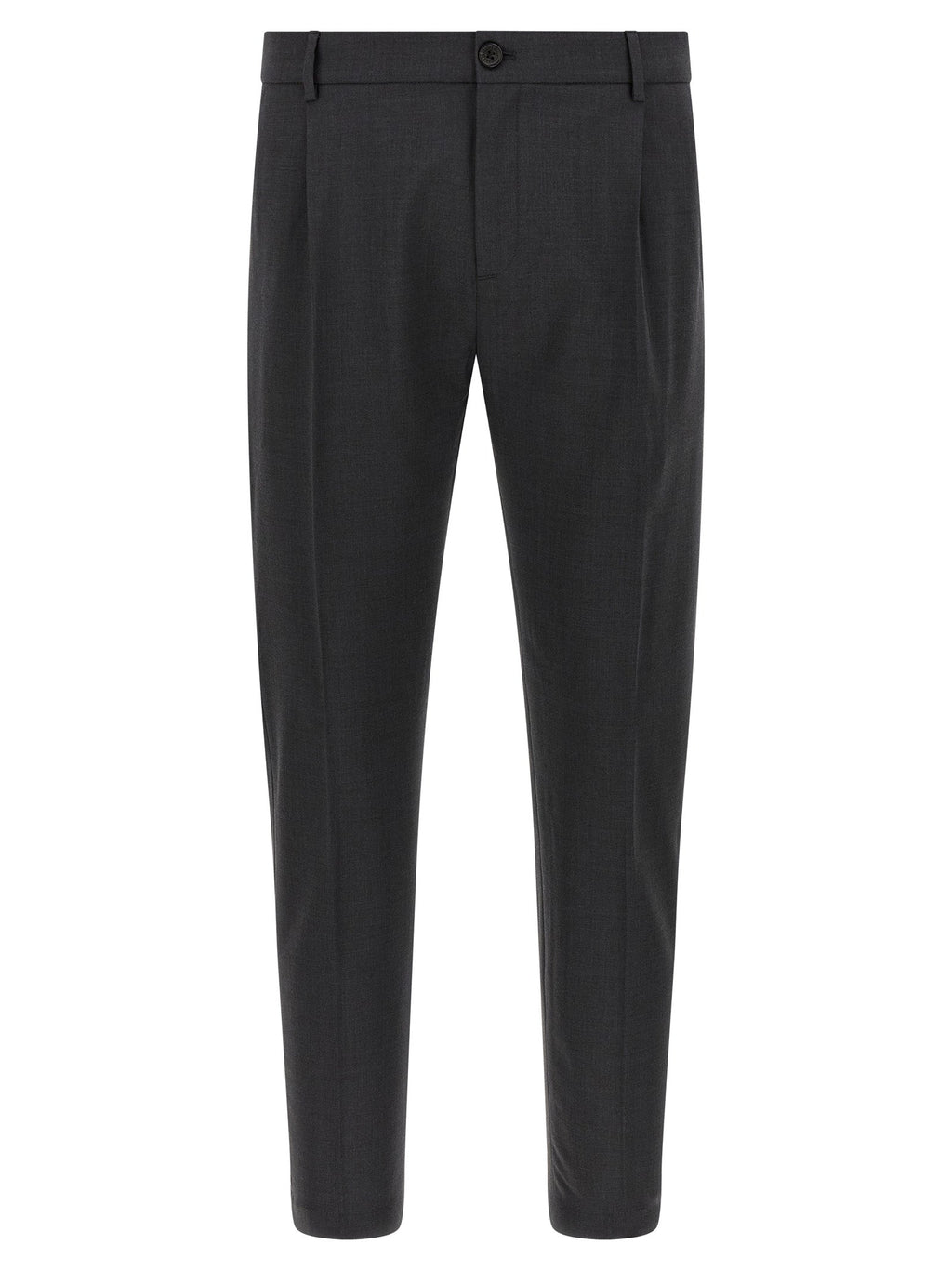 Department 5 Gray Virgin Wool Cropped Pants