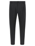 Department 5 Gray Virgin Wool Cropped Pants