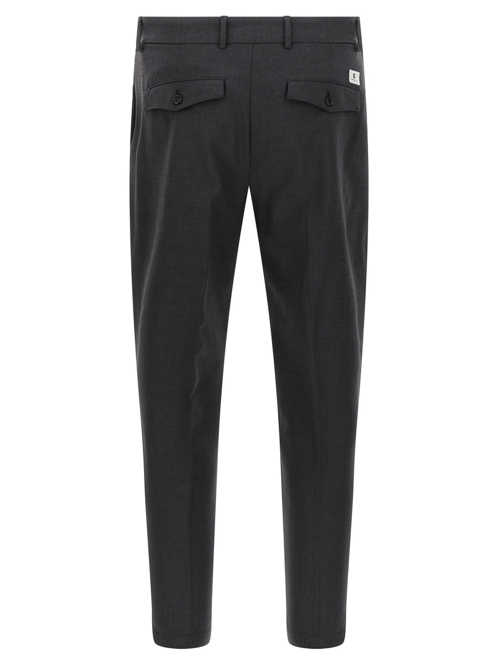 Department 5 Gray Virgin Wool Cropped Pants