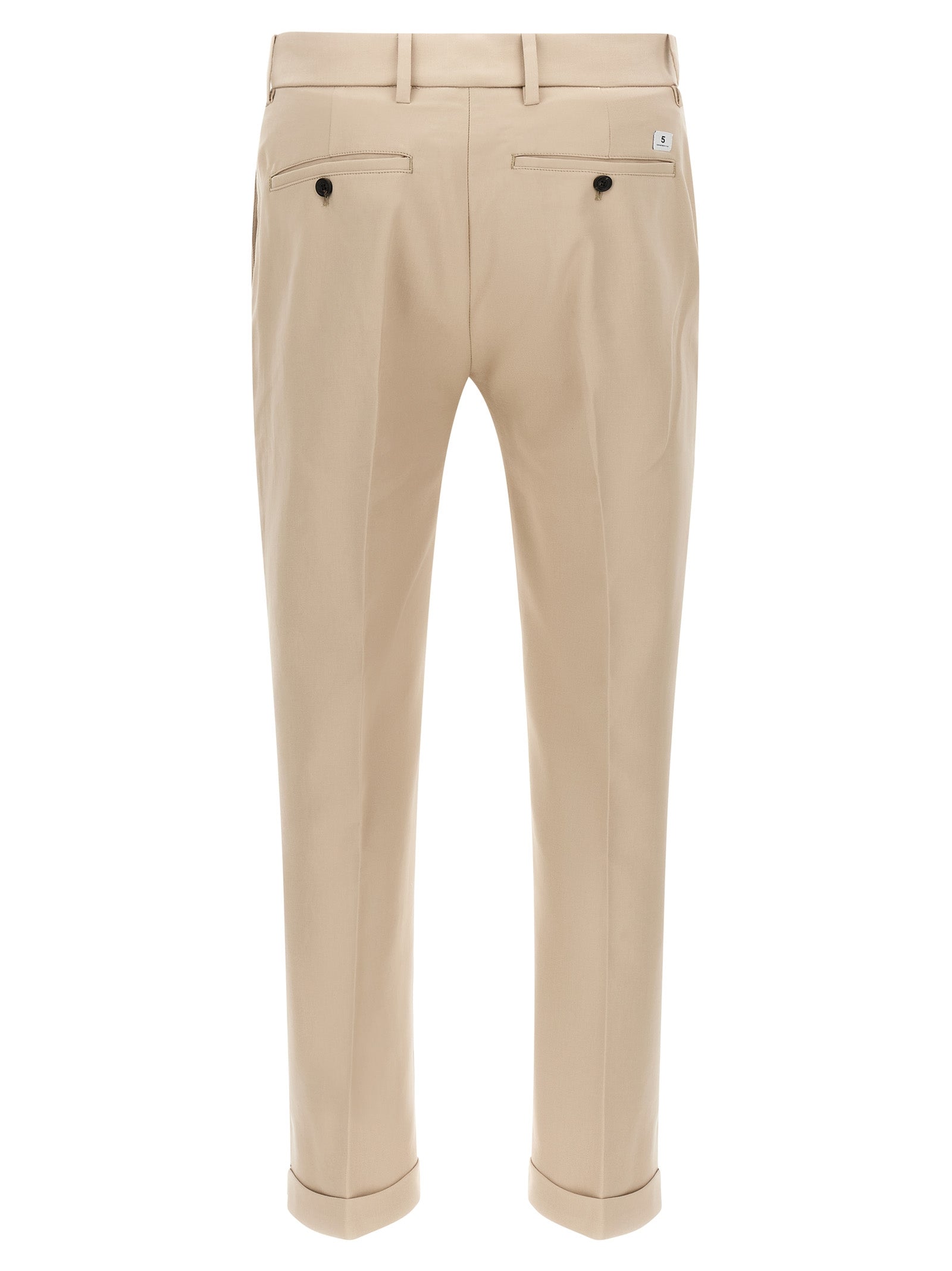 Department 5 Beige Cotton Chino Pants