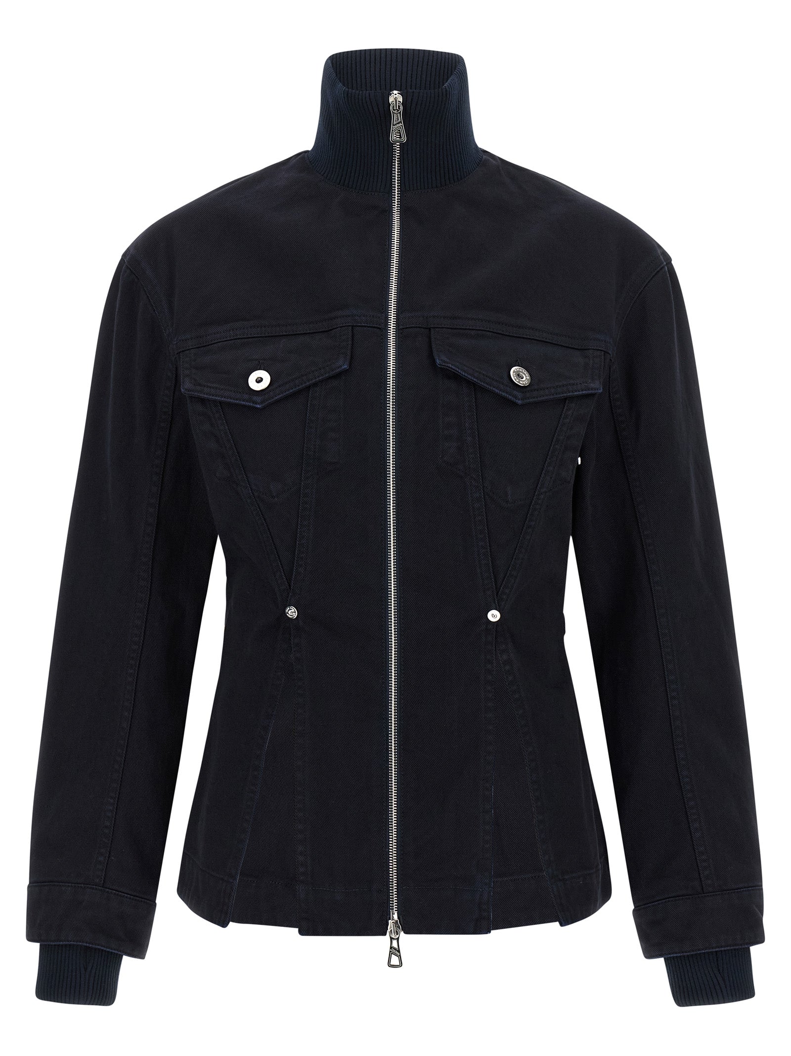 Jean Paul Gaultier Blue Cotton Denim Jacket