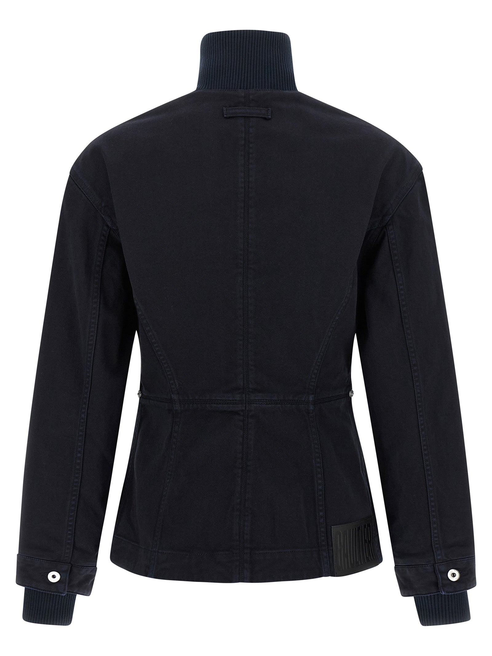 Jean Paul Gaultier Blue Cotton Denim Jacket