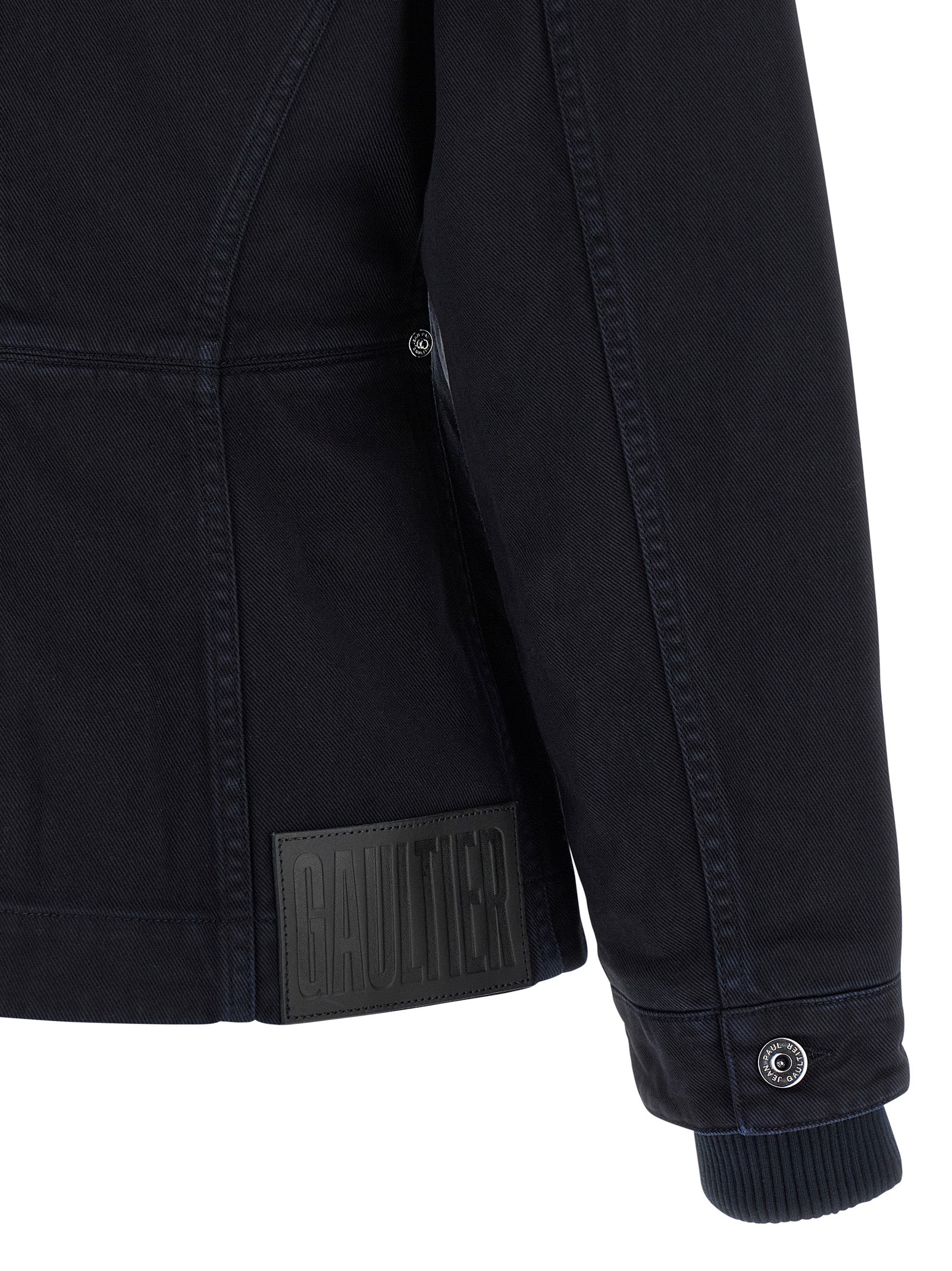 Jean Paul Gaultier Blue Cotton Denim Jacket