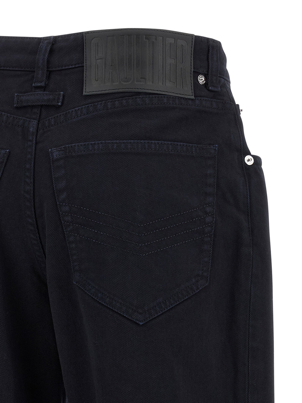 Jean Paul Gaultier Blue Cotton Jeans Denim