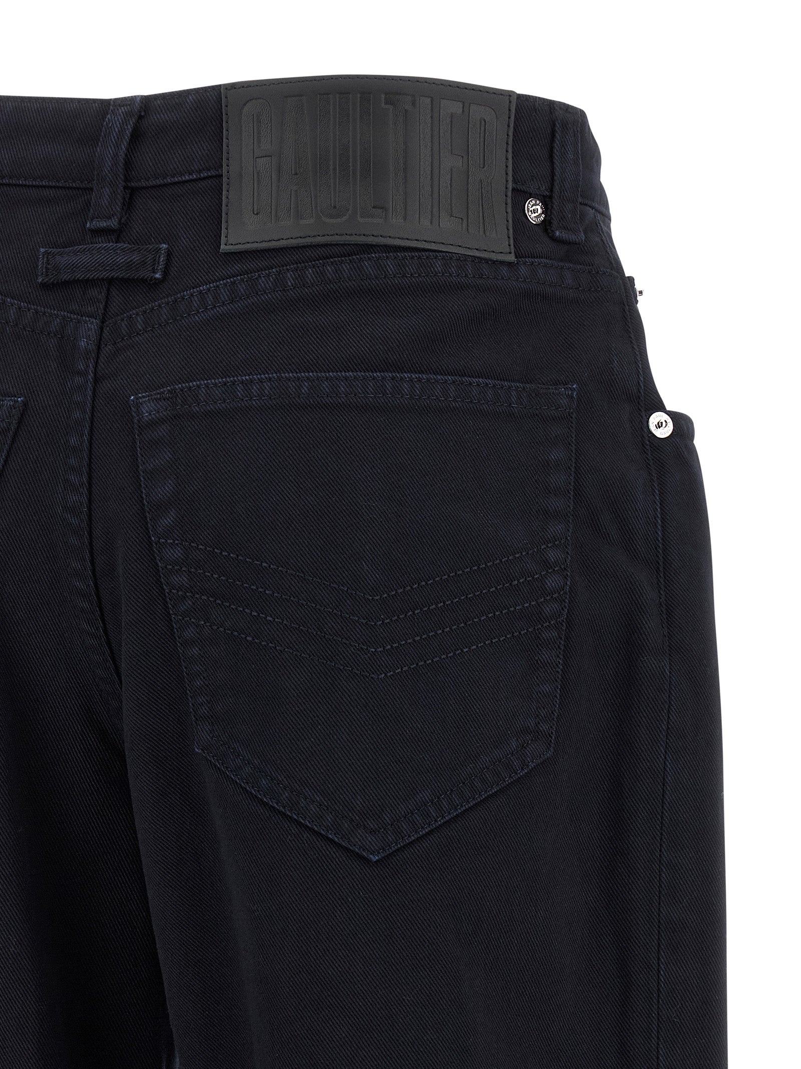 Jean Paul Gaultier Blue Cotton Jeans Denim