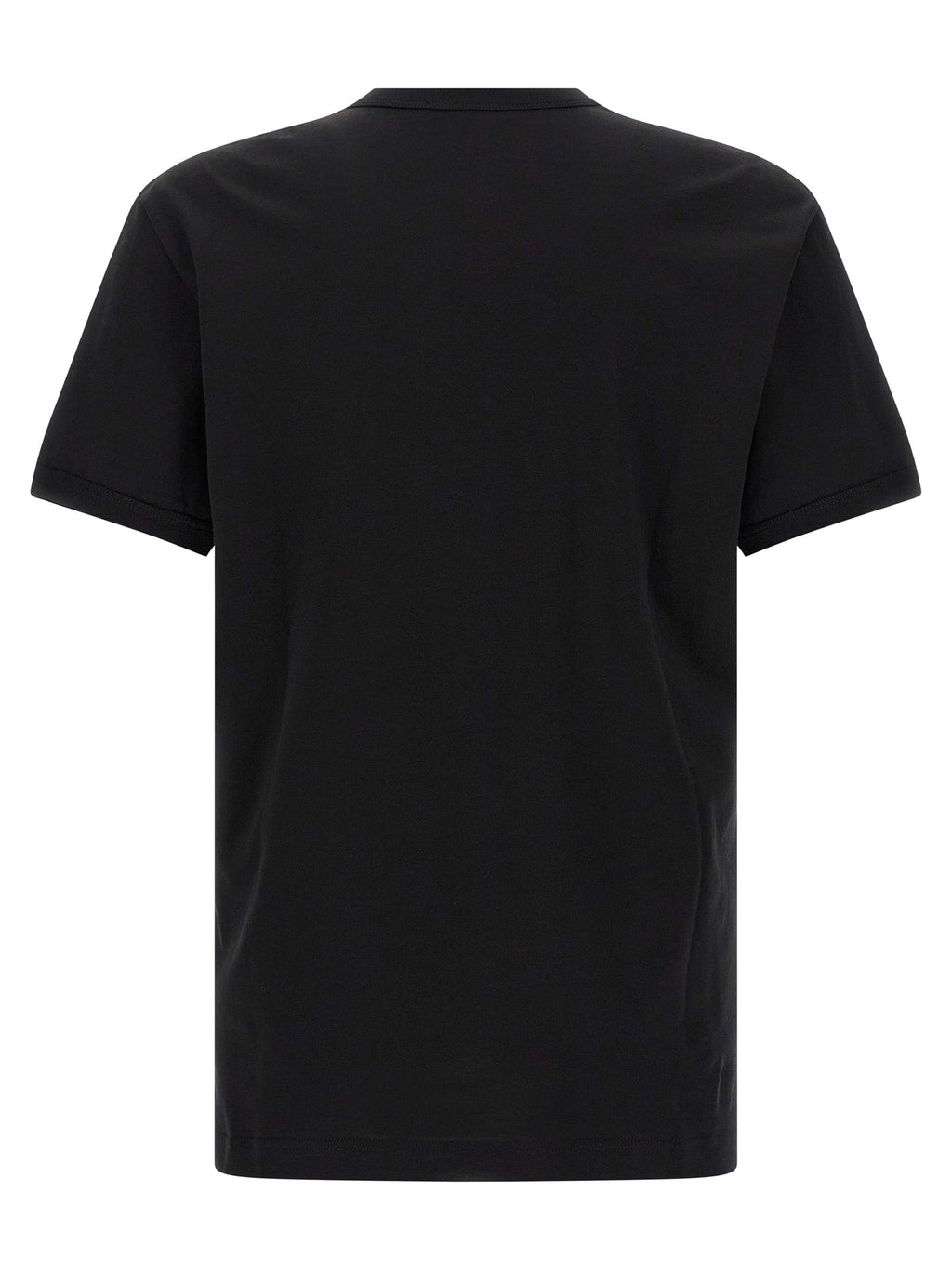 Dolce & Gabbana Black Cotton T-Shirt