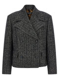 Dolce & Gabbana Bicolor Elastane Blazer
