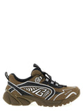 Balmain Bicolor Polyethylene Athletic Sneakers
