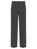 Dolce & Gabbana Bicolor Virgin Wool Casual Pants