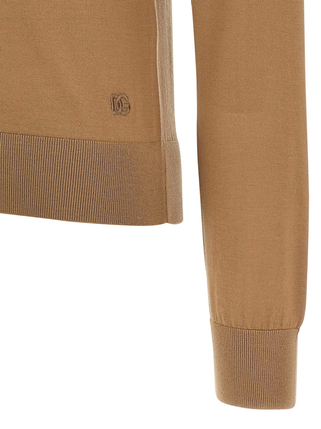 Dolce & Gabbana Beige Cashmere Cardigan