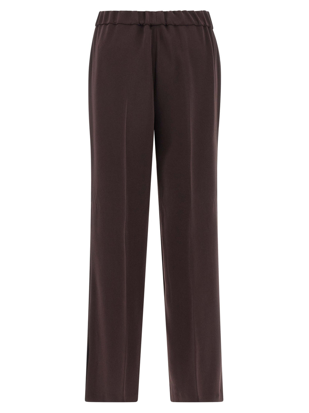 Alberto Biani Brown Triacetate Casual Pants