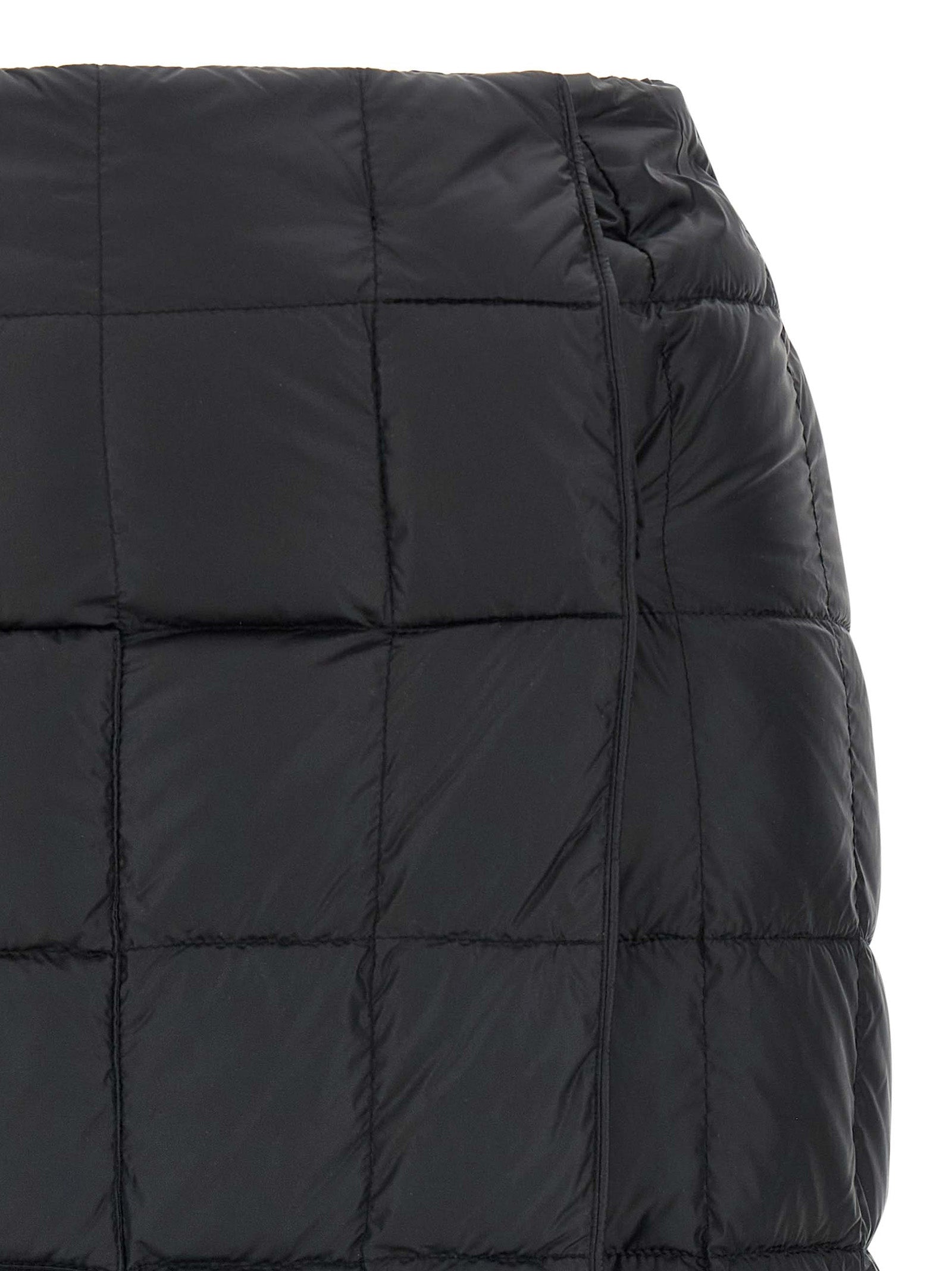 IENKI IENKI Black Nylon Long Skirt