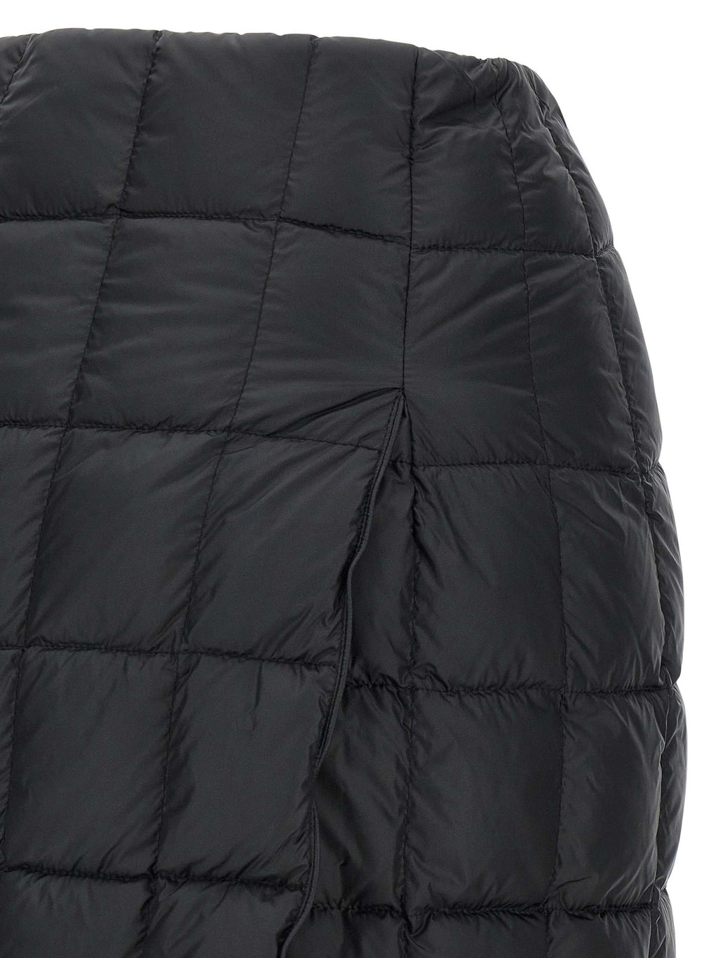 IENKI IENKI Black Nylon Long Skirt