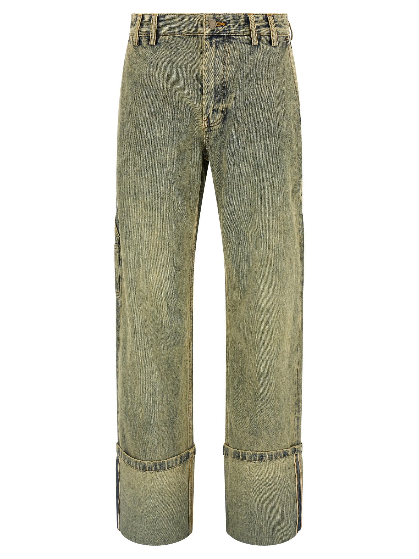 Entire Studios Bicolor Cotton Jeans Denim