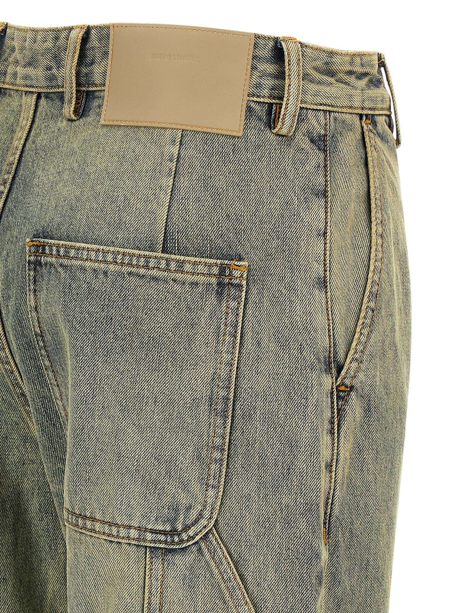 Entire Studios Bicolor Cotton Jeans Denim